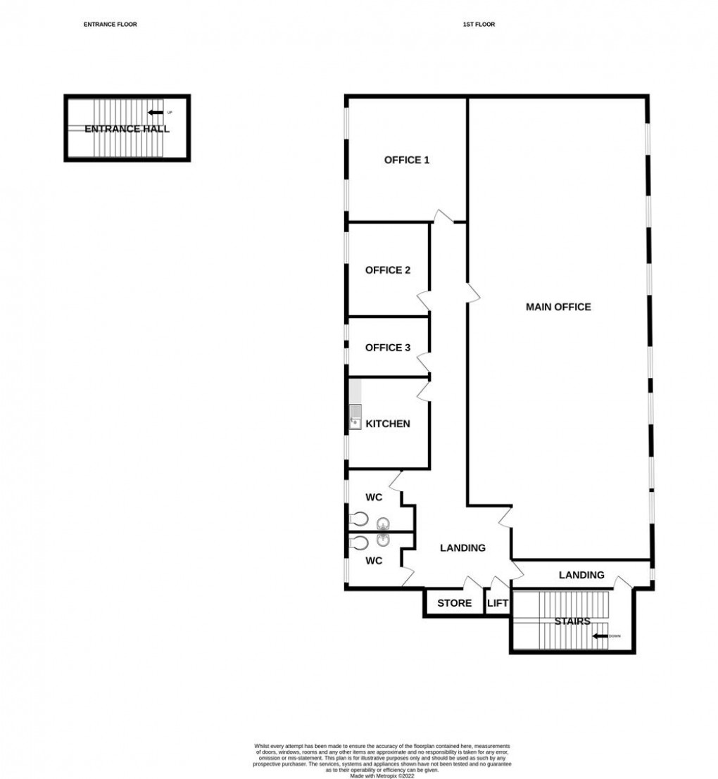 Floorplan for 1 Savoy Buildings St Austell Cornwall