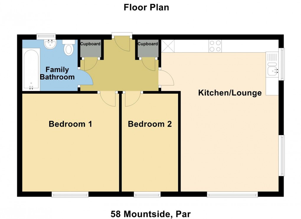 Floorplan for Mountside Road, Par