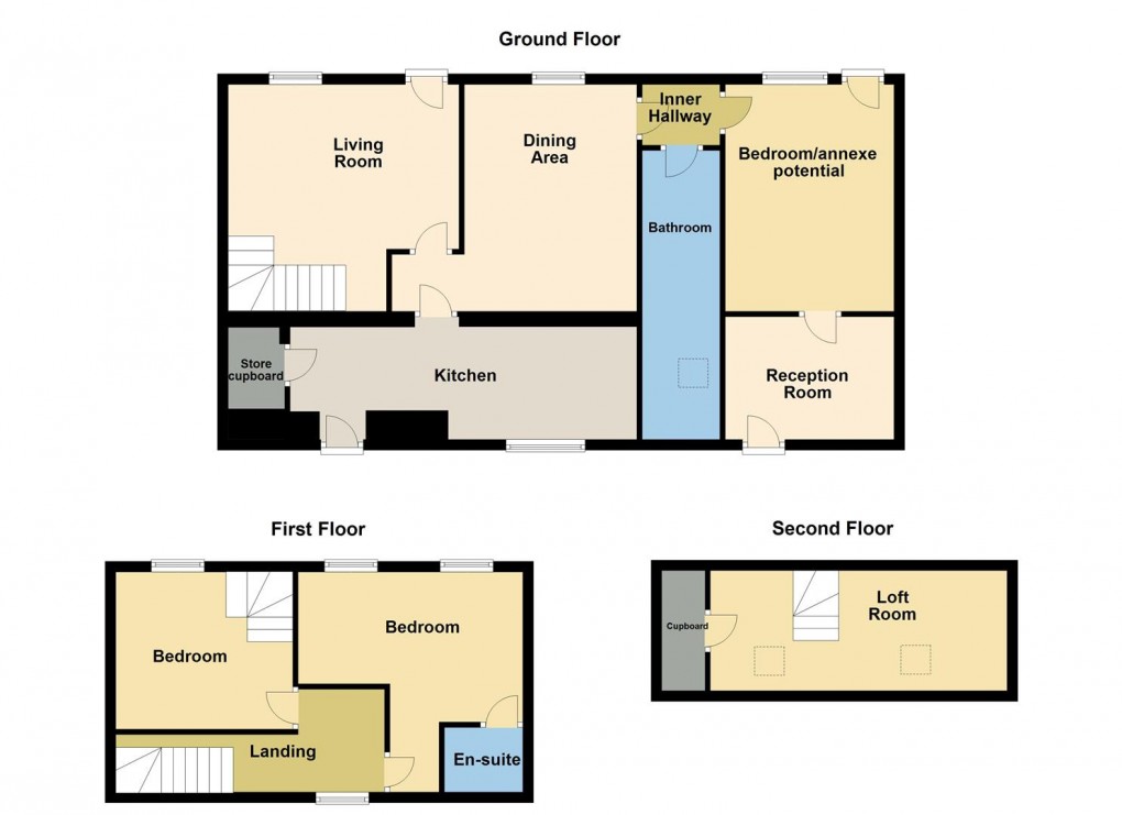 Floorplan for Trethurgy, PL26