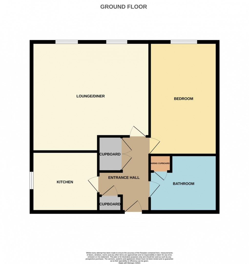 Floorplan for Trevarthian Road, St. Austell