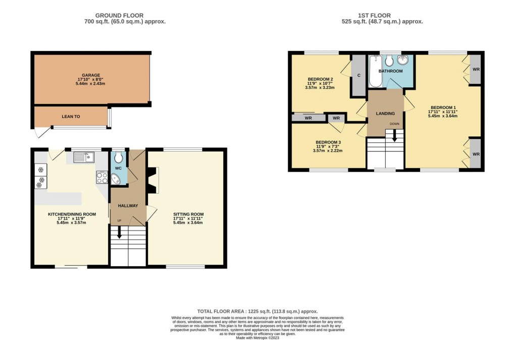 Floorplan for Vicarage Meadow, Fowey