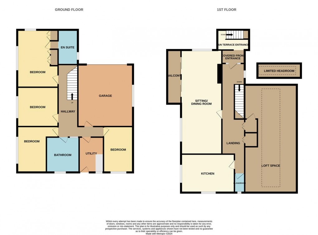 Floorplan for Duporth Bay, Duporth, St. Austell