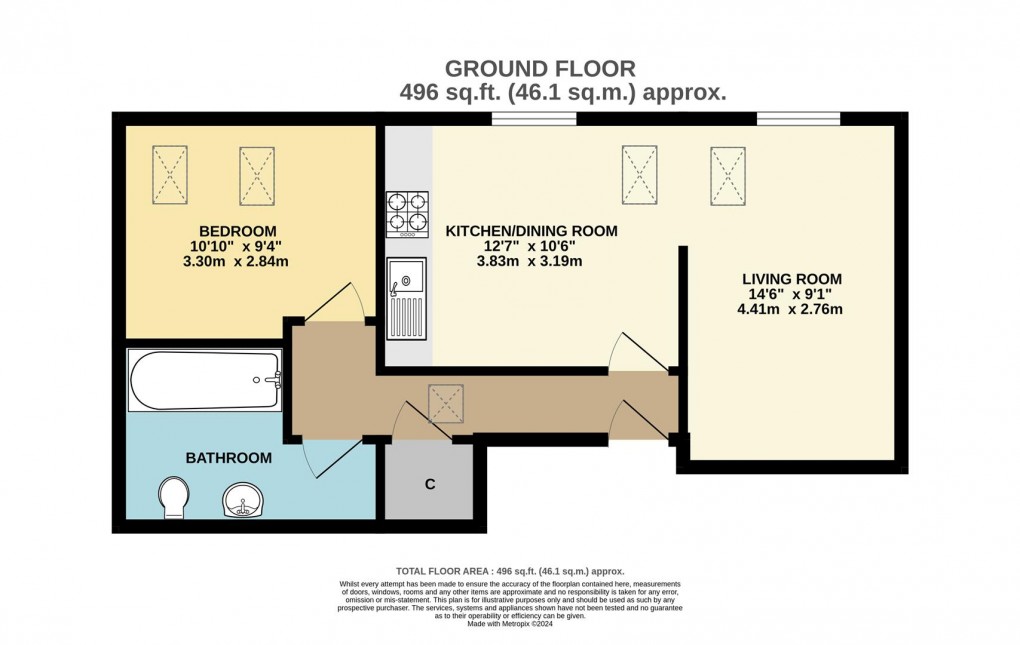 Floorplan for Fowey