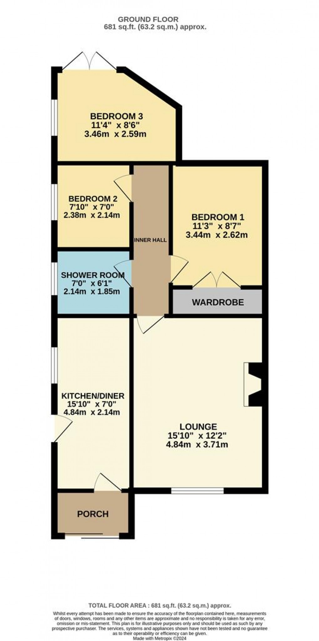 Floorplan for Ash Grove, Par