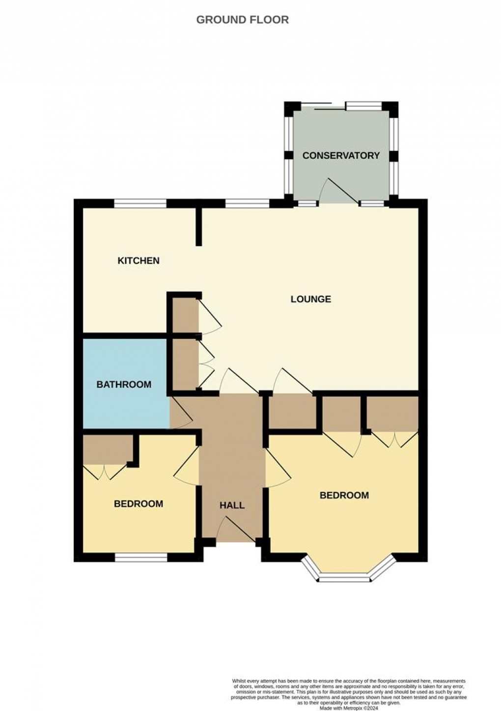 Floorplan for Chisholme Close, St. Austell