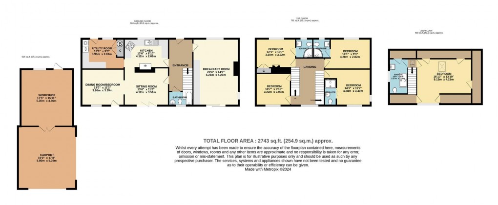 Floorplan for Fowey