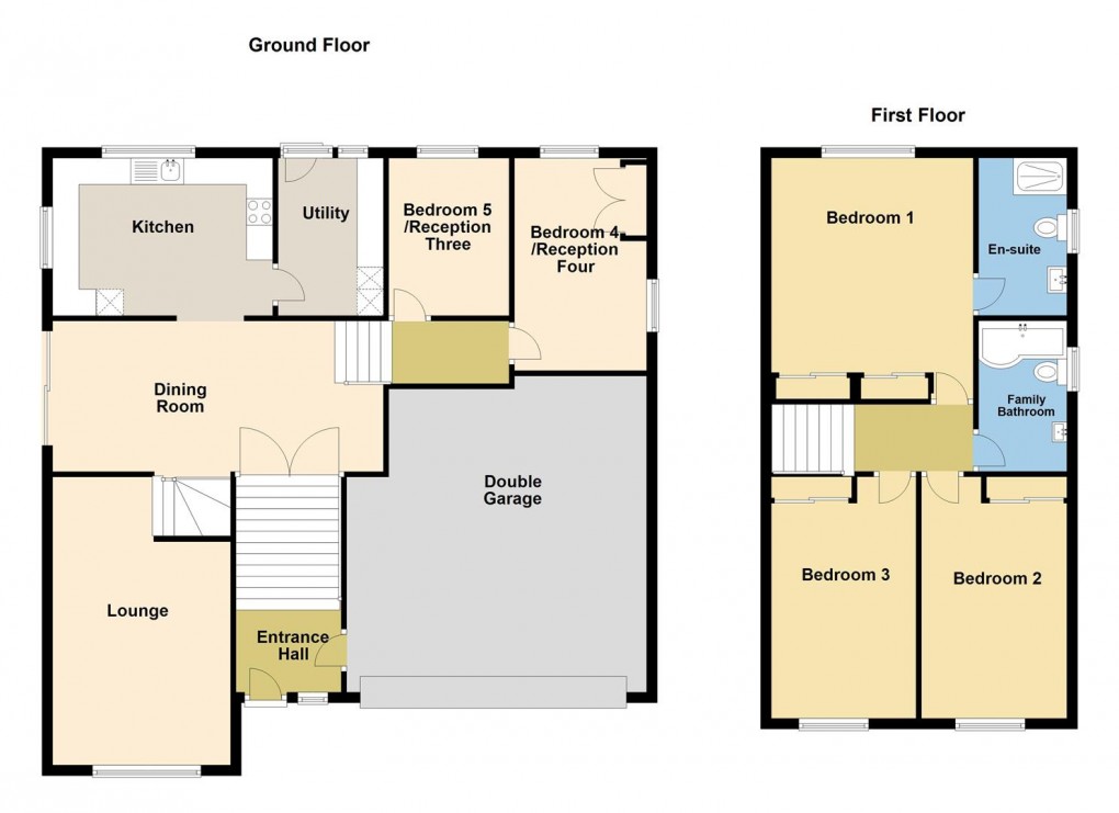 Floorplan for Gover Valley, St. Austell