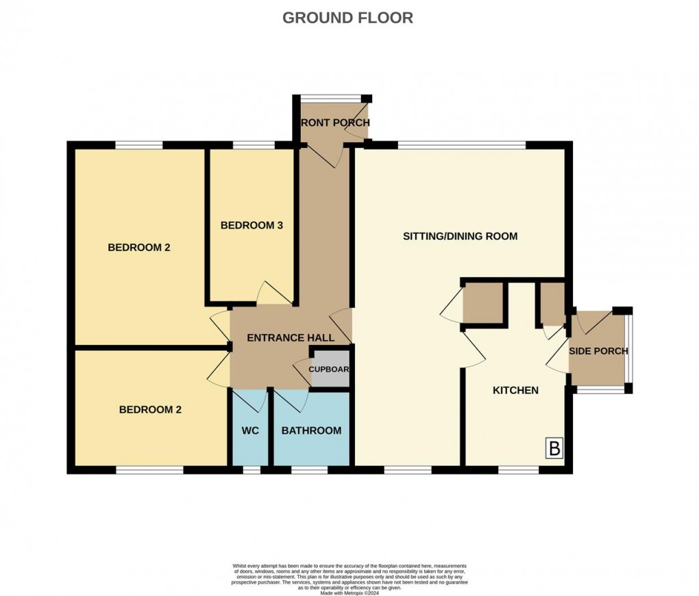 Floorplan for Edgcumbe Green, St. Austell