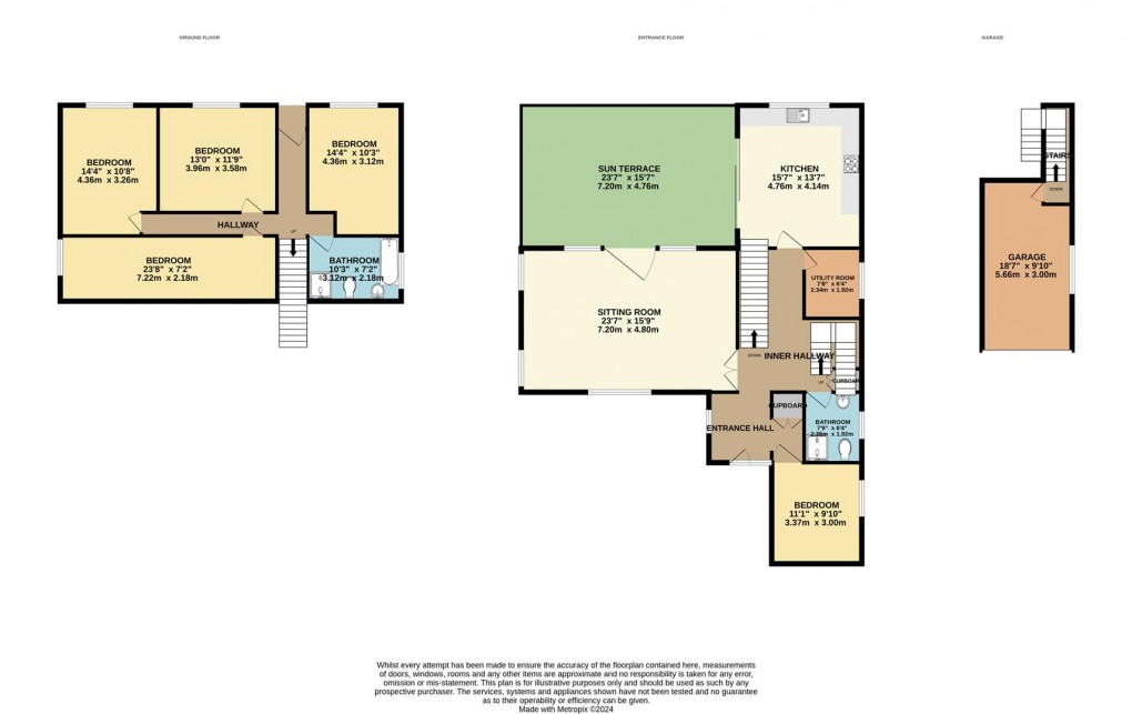 Floorplan for Polpey Lane, Tywardreath, Par