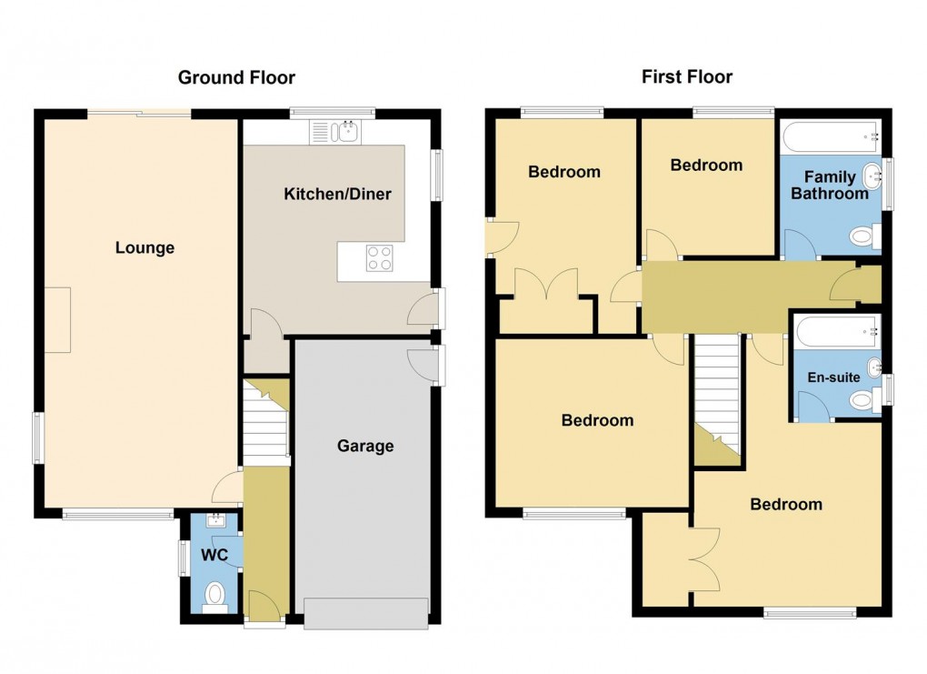 Floorplan for Creakavose Park, St. Stephen