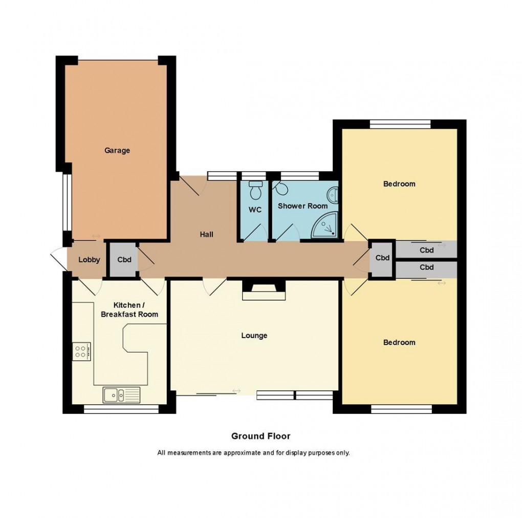 Floorplan for Eastbourne Road, St. Austell