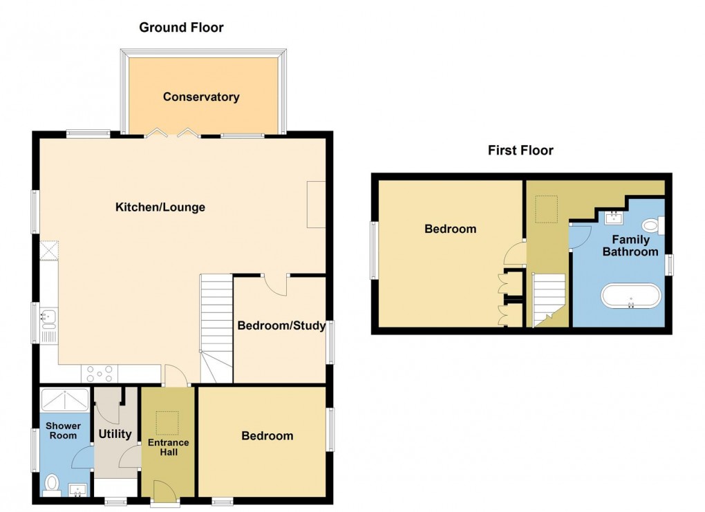 Floorplan for Canna, St. Austell