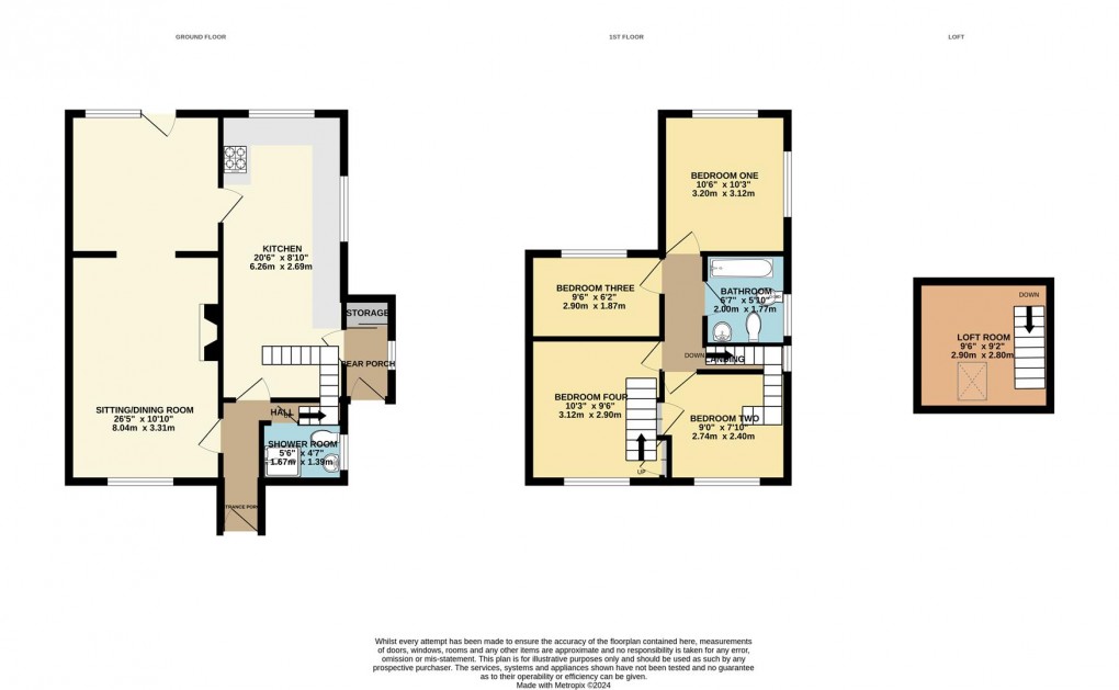 Floorplan for Battery Park, Polruan