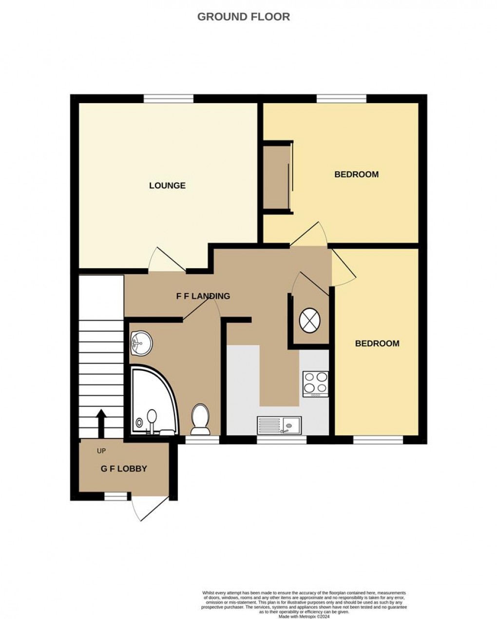 Floorplan for Trevarrick Road, St. Austell