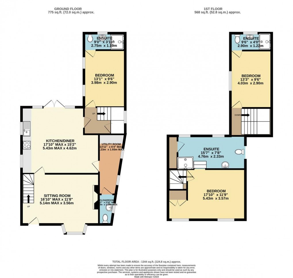 Floorplan for Townsend, Polruan