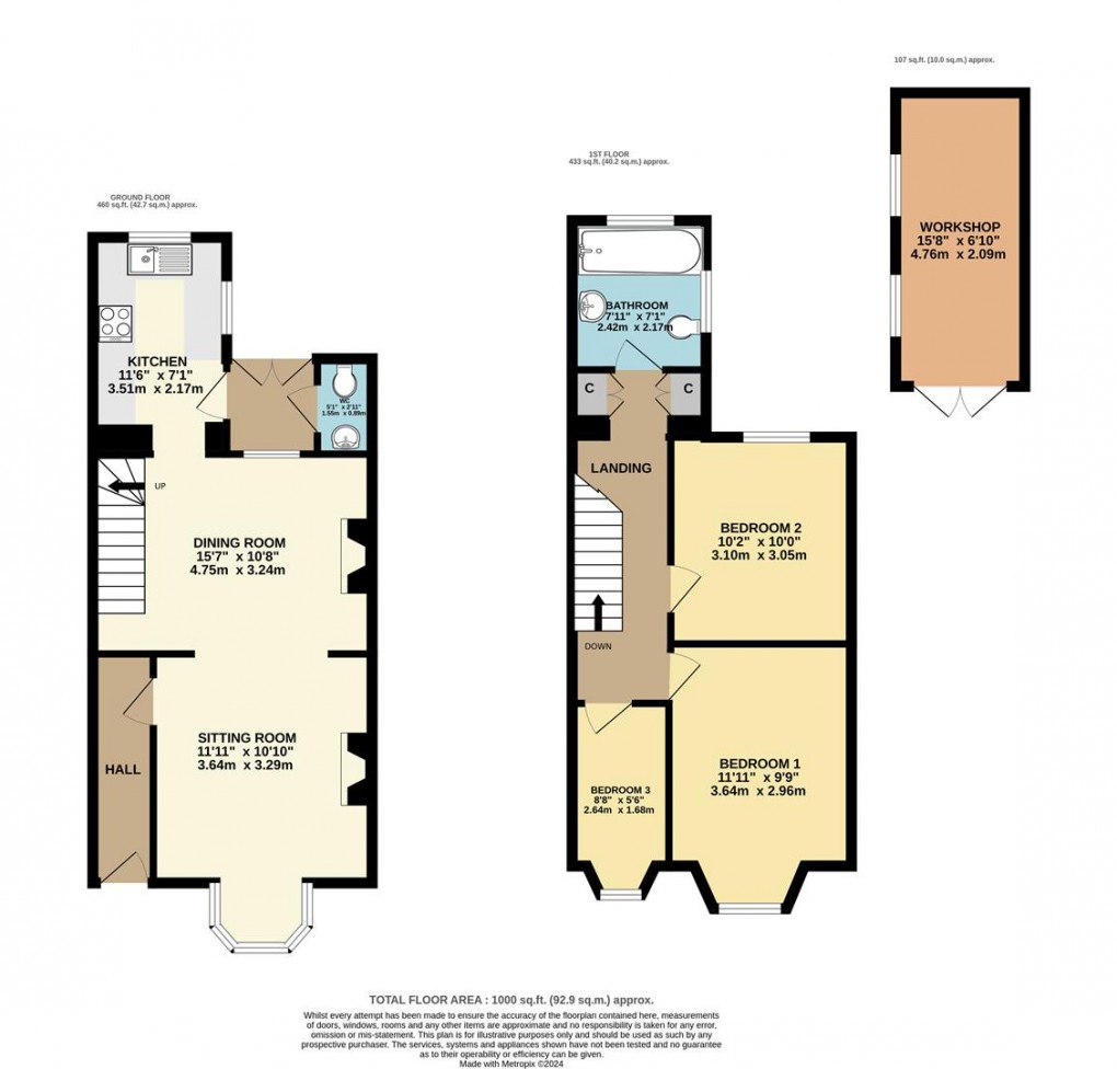 Floorplan for Par Lane, Par