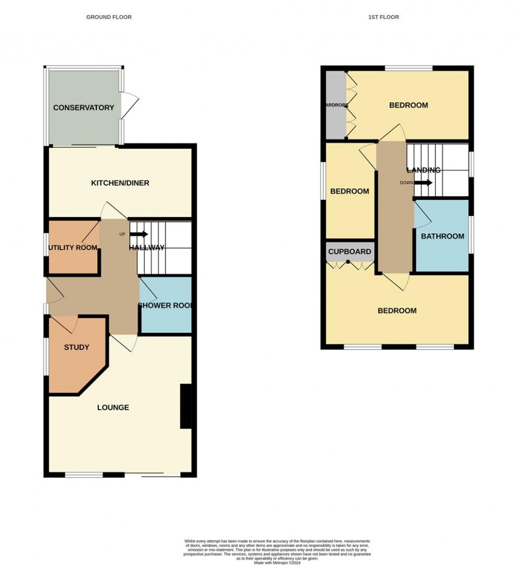 Floorplan for Ruddlemoor, St. Austell