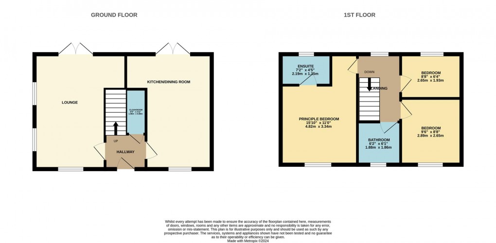 Floorplan for Borlase Crescent, St. Austell