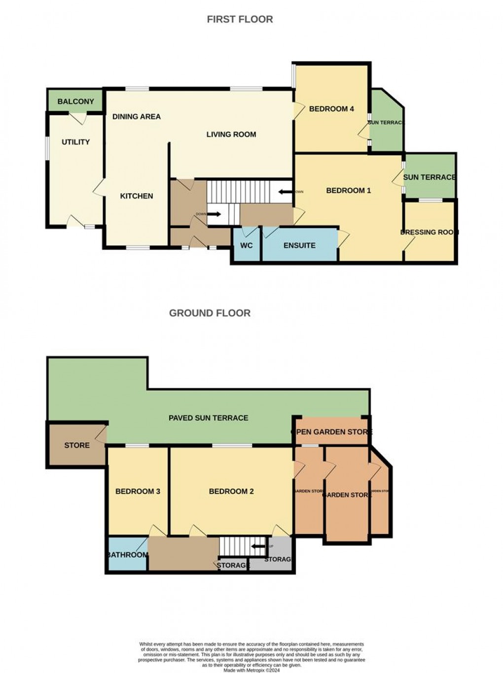 Floorplan for Trevarrick Road, St. Austell