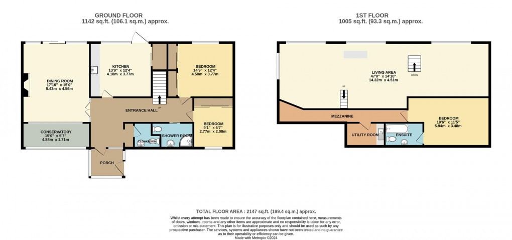 Floorplan for St. Saviours Hill, Polruan, Fowey