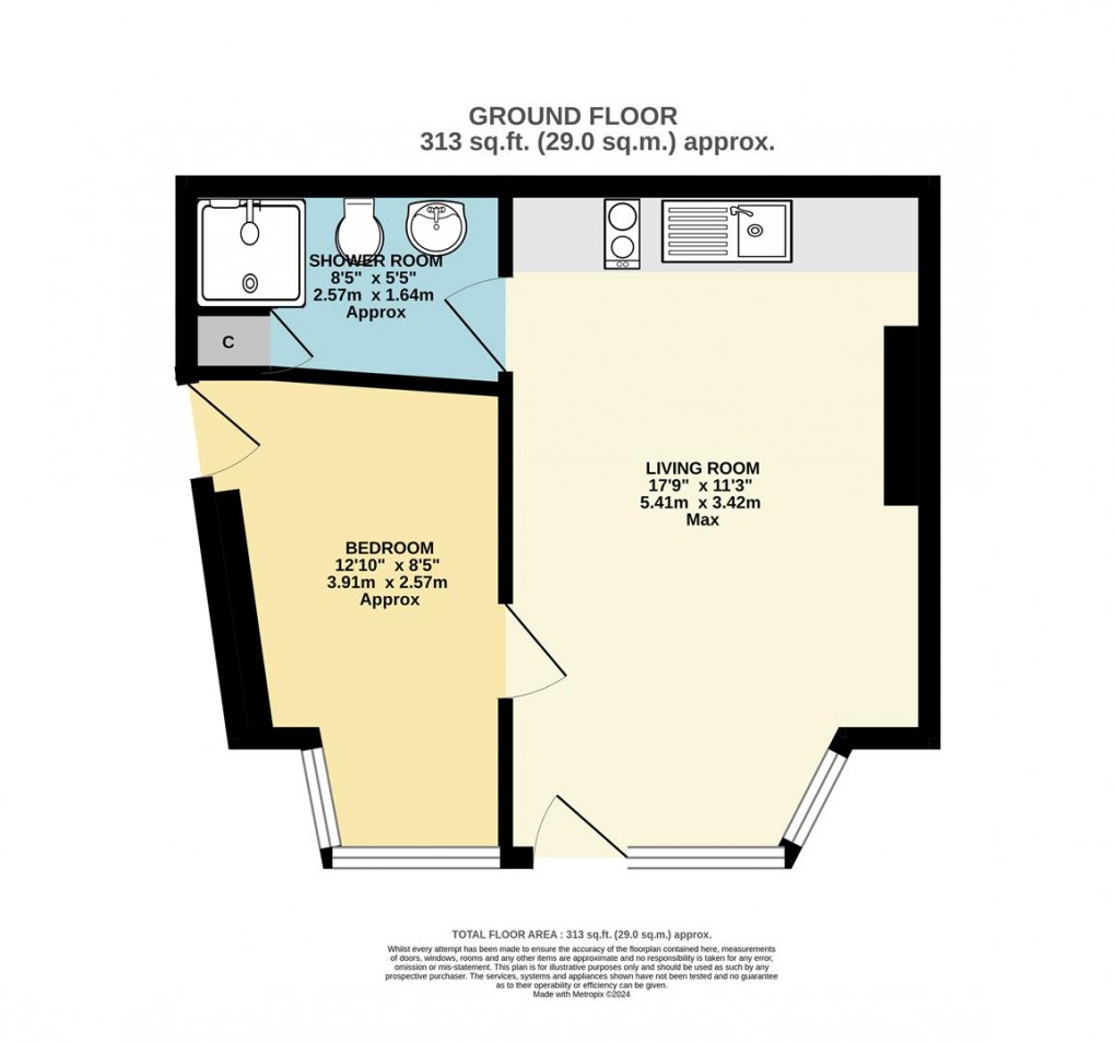 Floorplan for Fore Street, Polruan