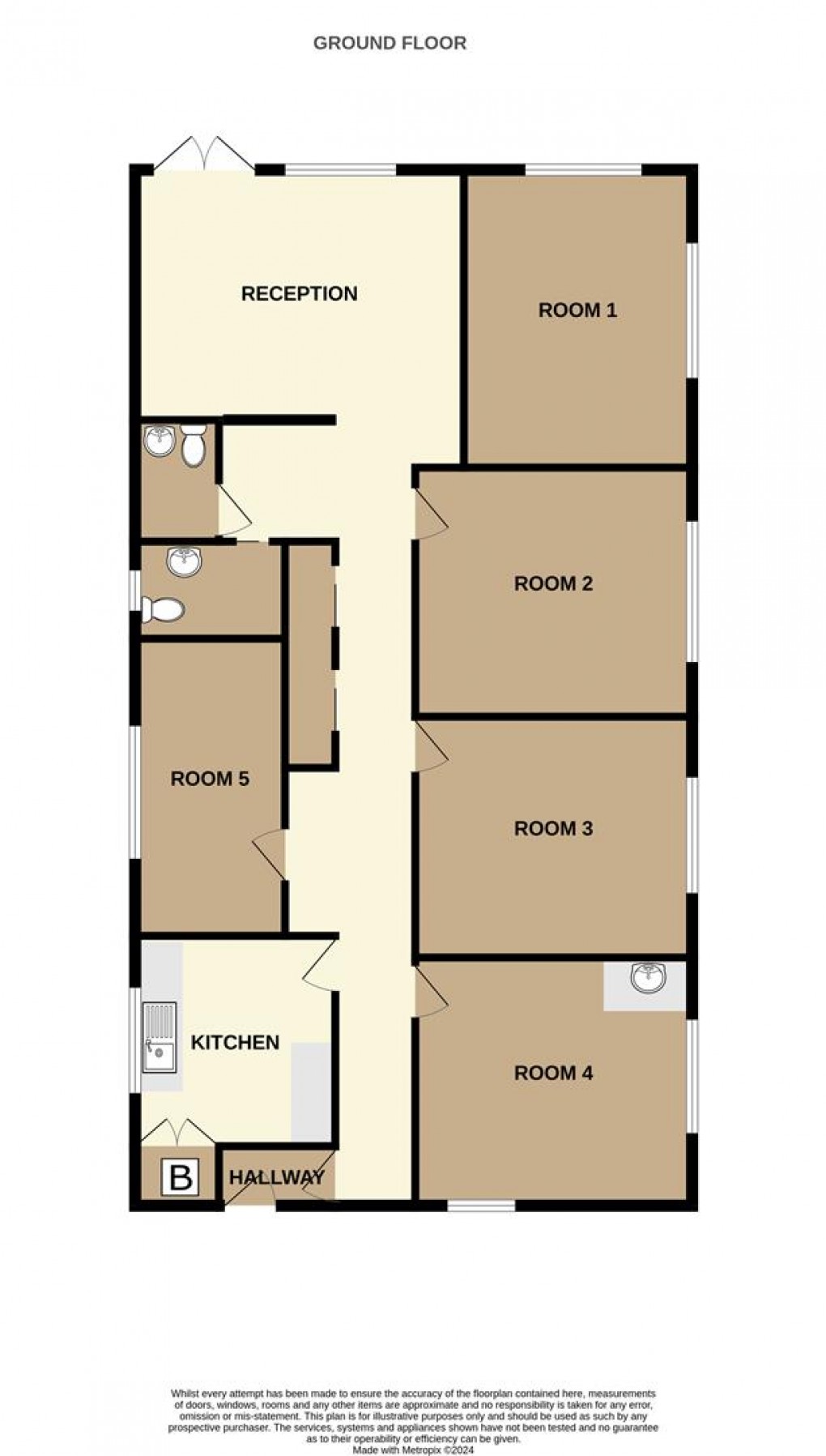 Floorplan for Latham Park, St Blazey