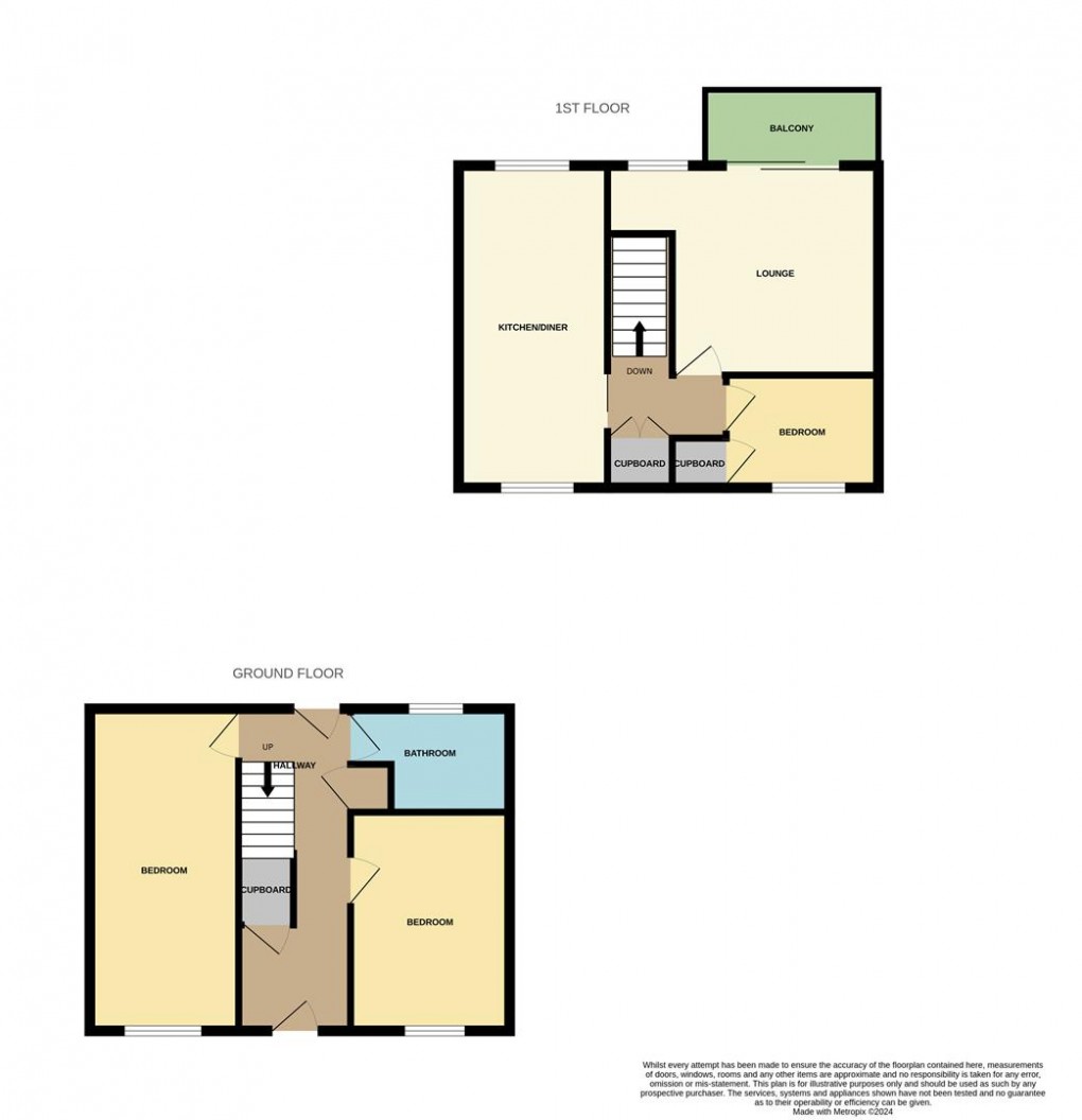 Floorplan for Holmbush Road, St. Austell