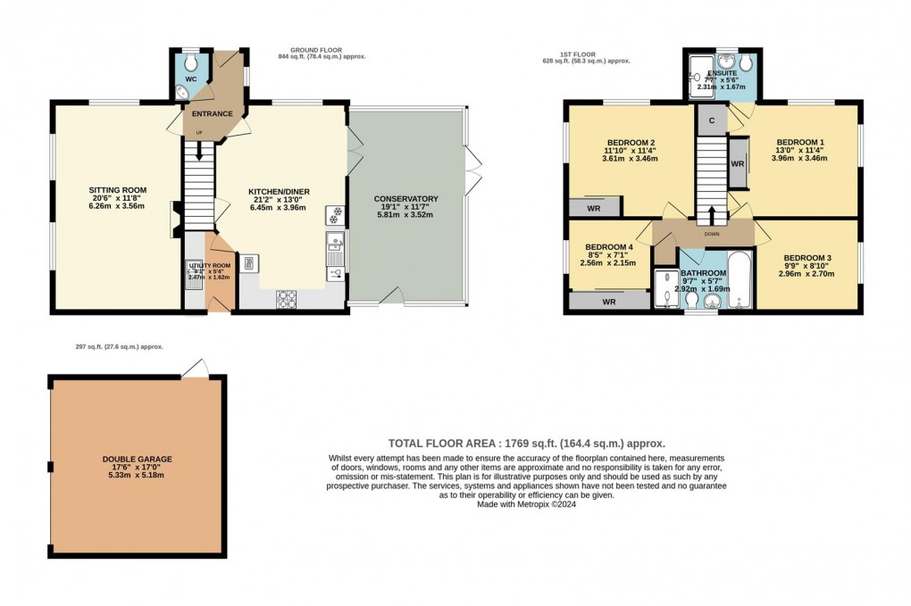 Floorplan for Du Maurier Drive, Fowey