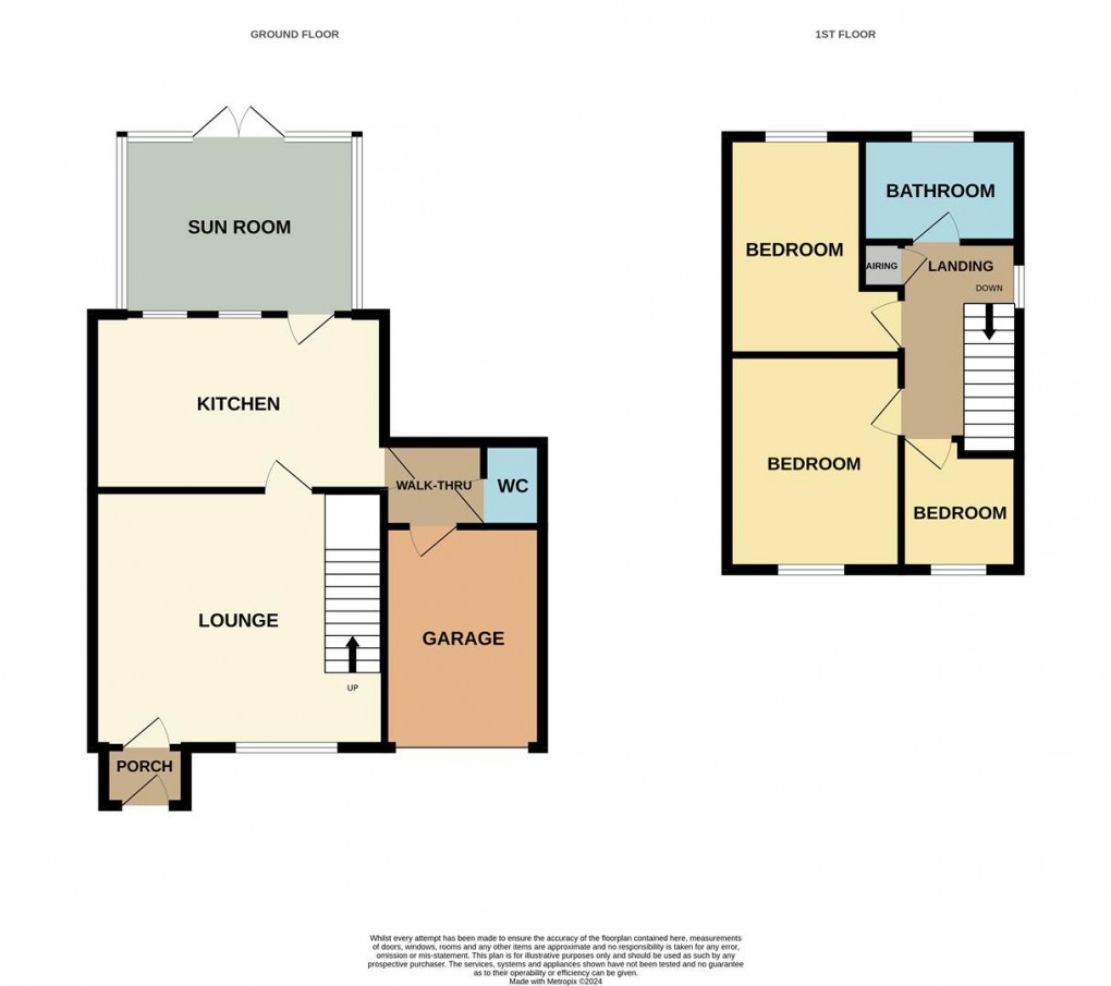 Floorplan for Churchtown Meadows, St. Stephen, St. Austell