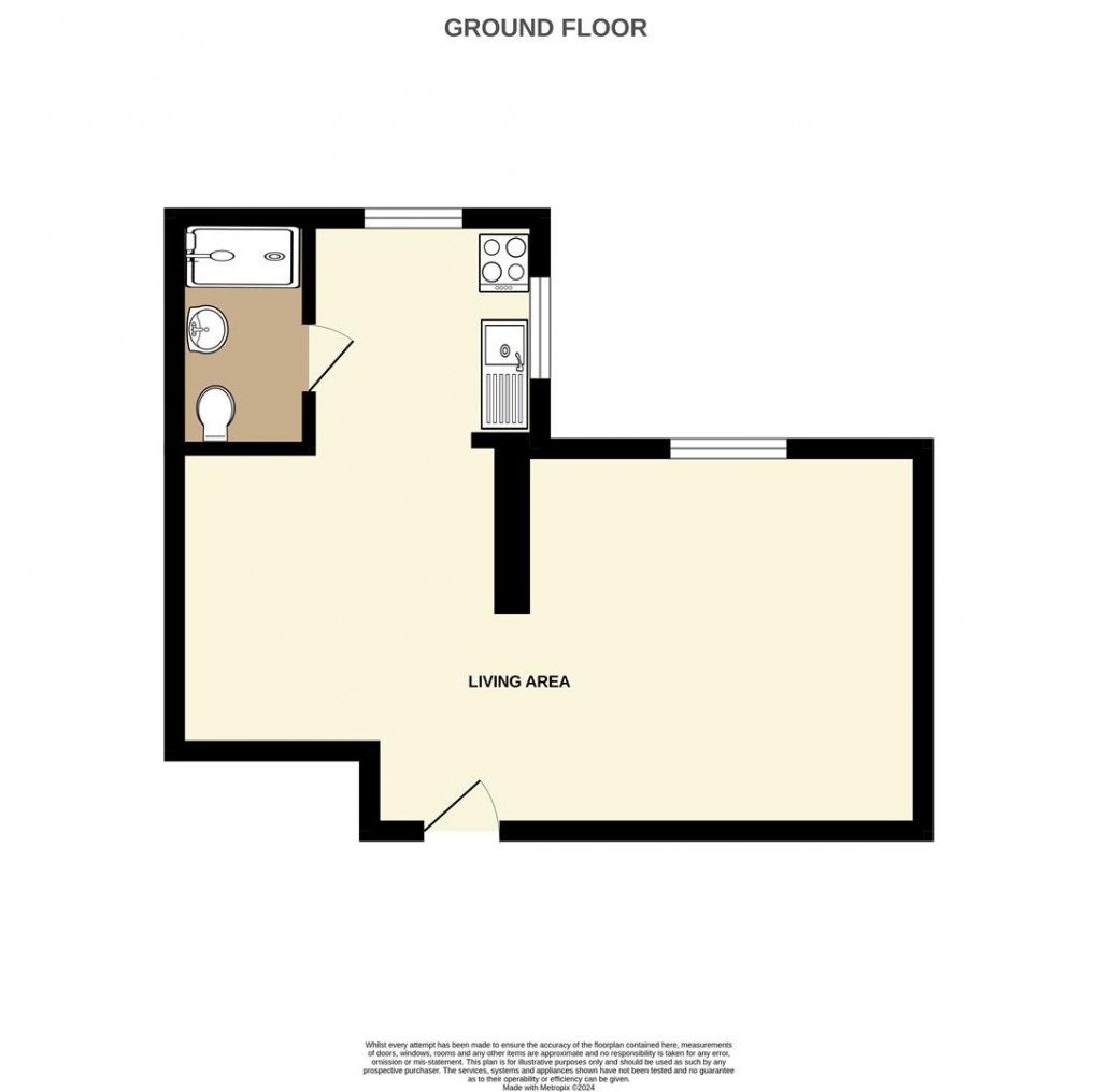 Floorplan for The Courtyard, 9 North StreetSt AustellCornwall