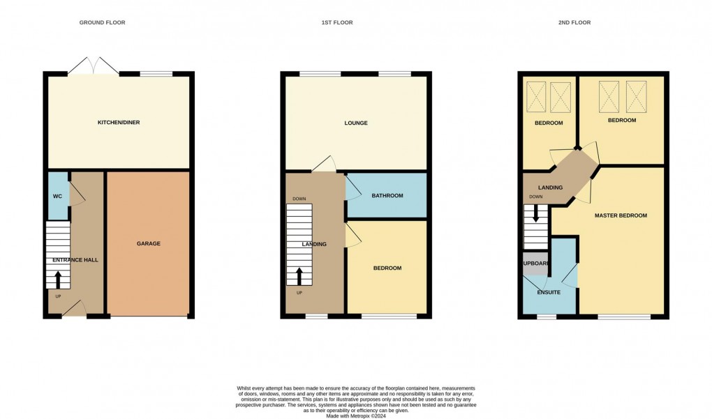 Floorplan for Gwithian Road, St. Austell