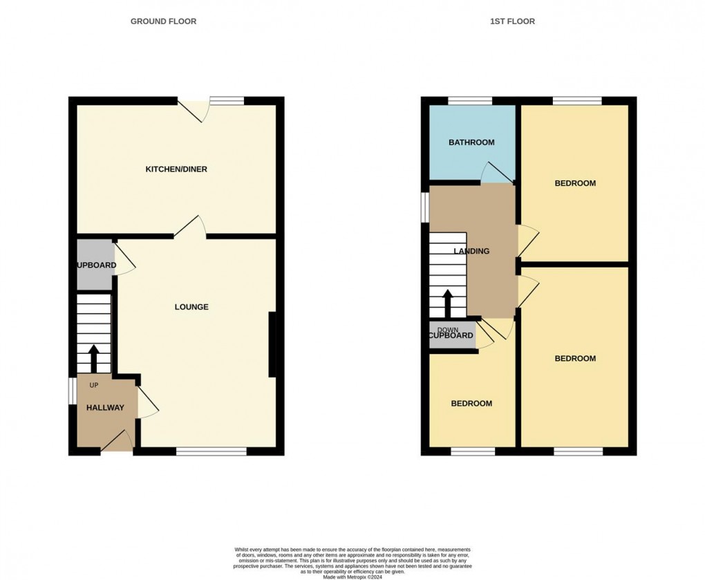 Floorplan for Longpark Way, St. Austell