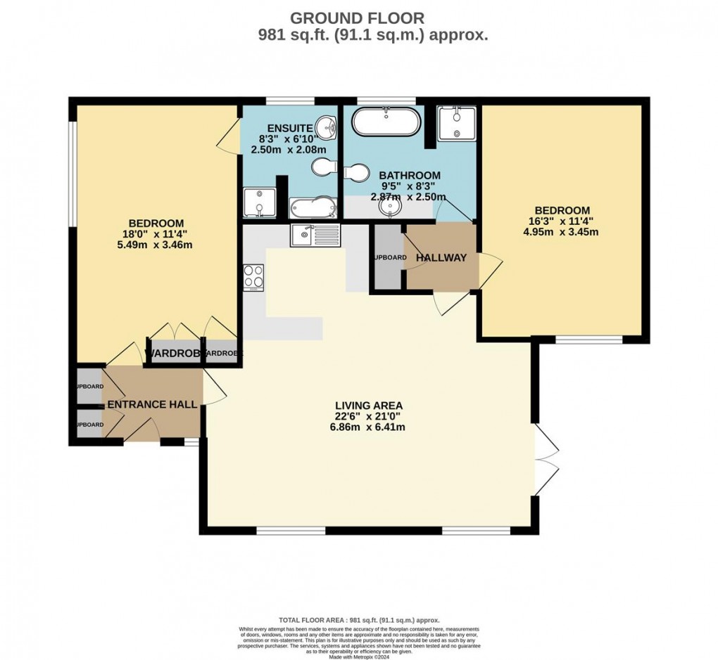 Floorplan for Tywardreath