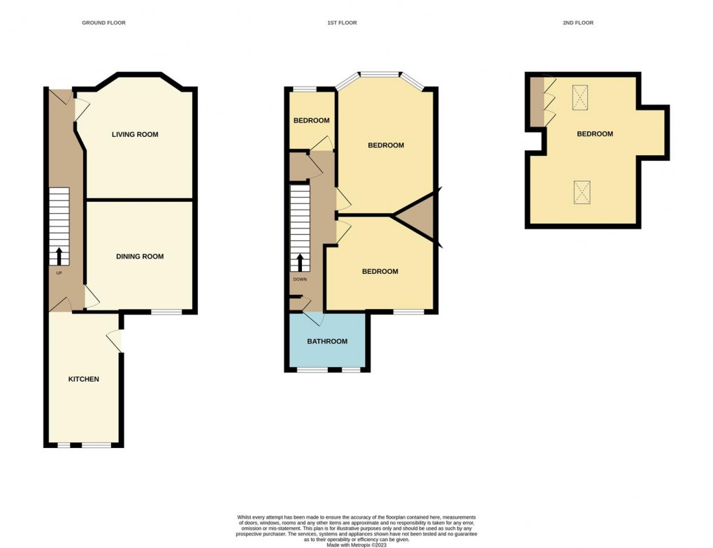 Floorplan for Victoria Road, St. Austell