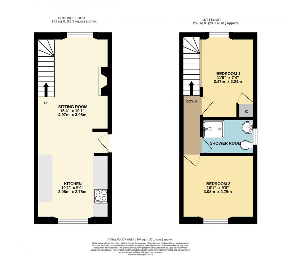 Floorplan for Tywardreath Highway