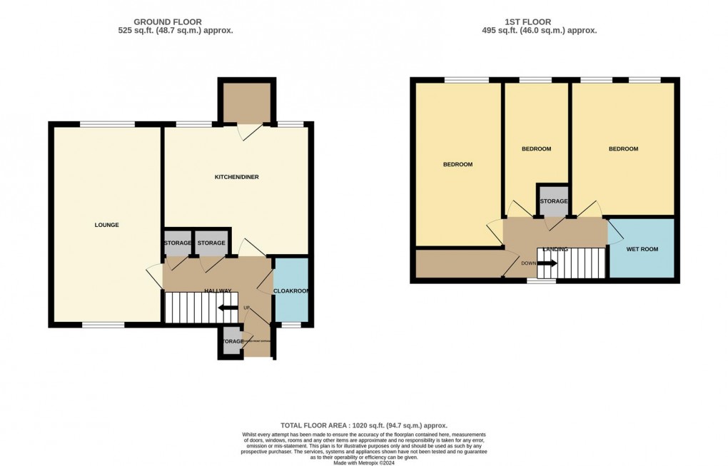 Floorplan for Chapel Field, St. Austell