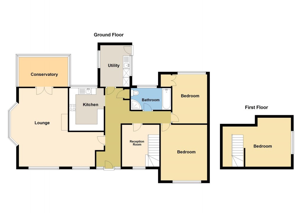 Floorplan for Fairway, Carlyon Bay, St. Austell