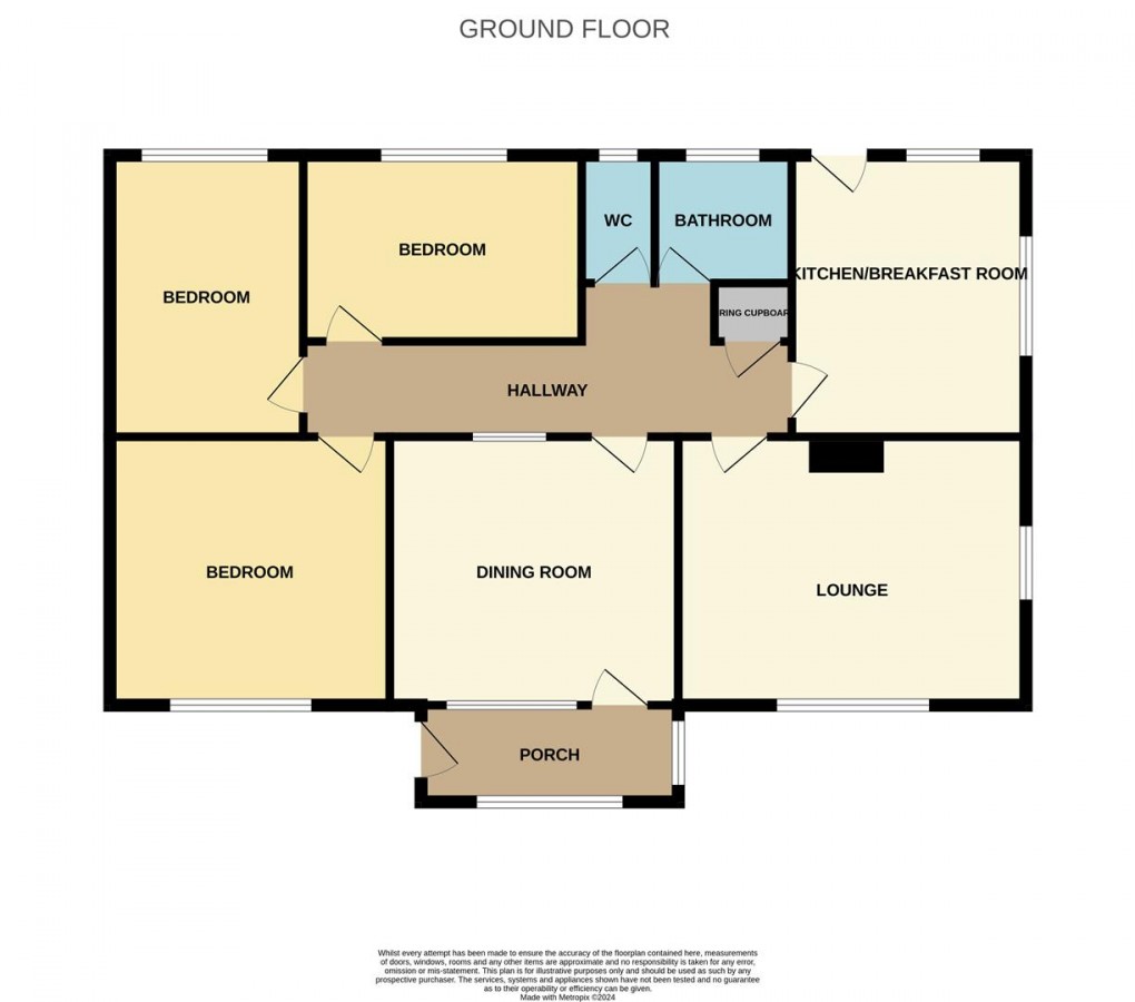 Floorplan for South Street, St. Austell