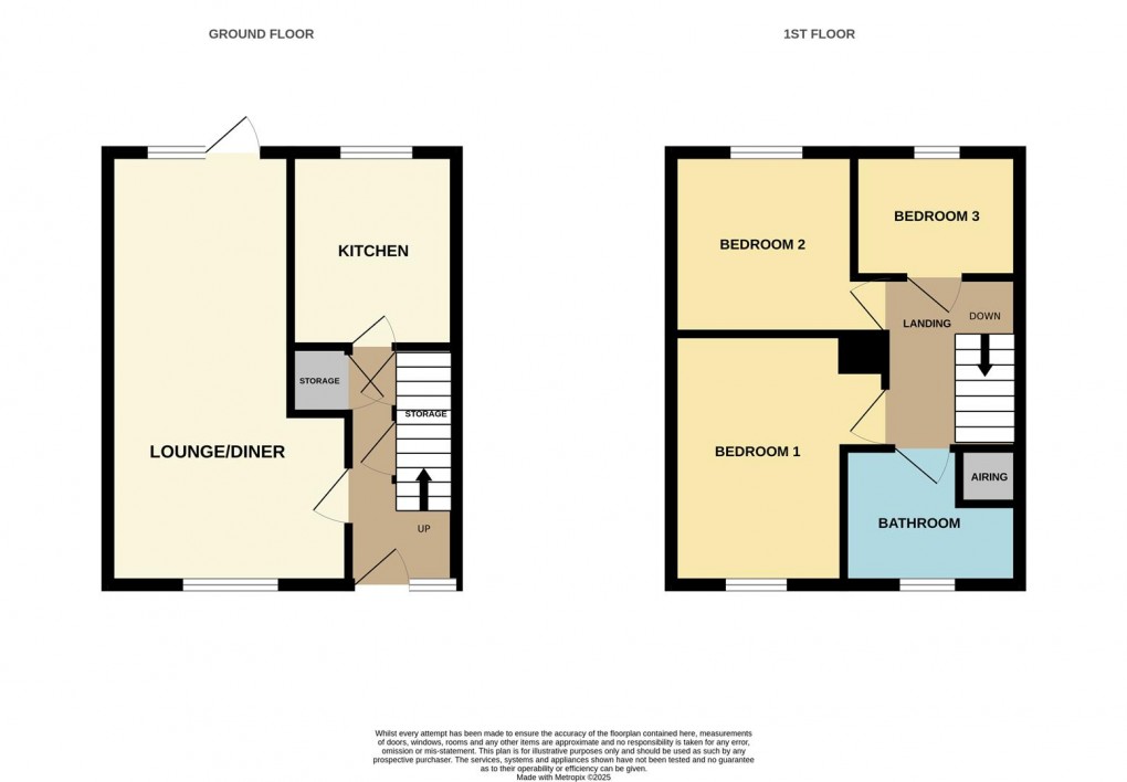 Floorplan for Boscawen Road, St. Dennis