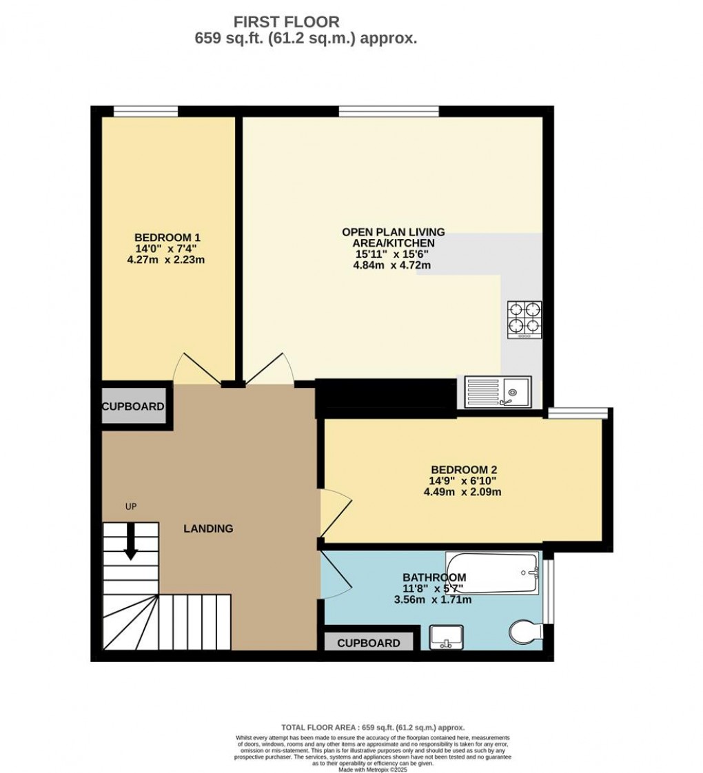 Floorplan for Sibbald House, Fowey