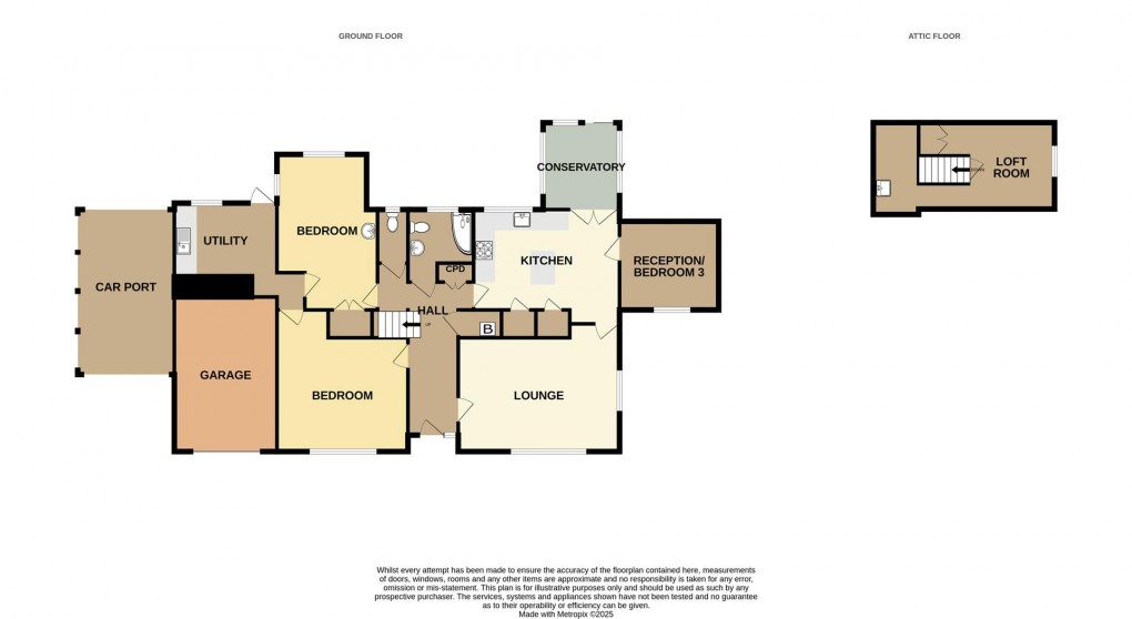 Floorplan for Boscundle Close, St. Austell