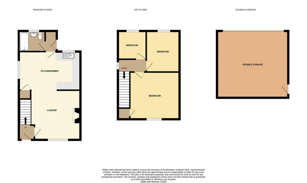 Floorplan for Carlyon Road, St. Austell