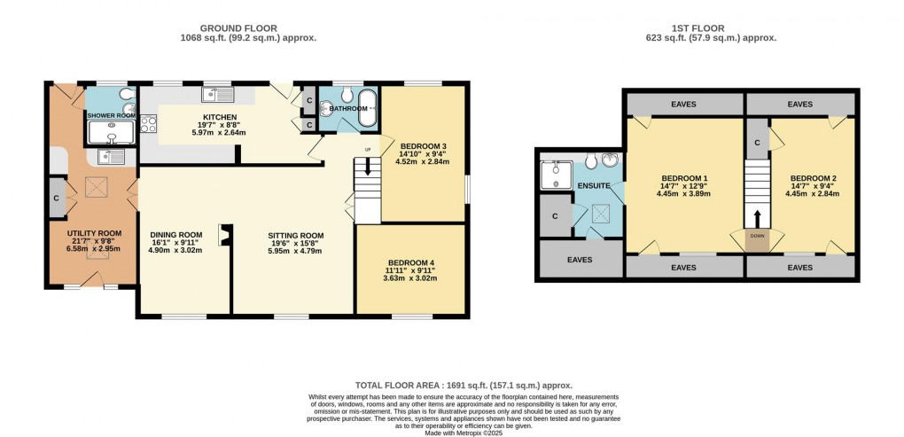 Floorplan for Lansallos