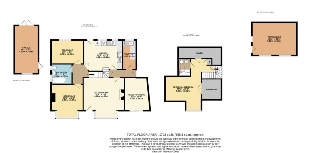 Floorplan for Park Road, Fowey