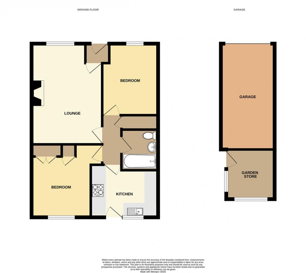 Floorplan for Park Way, St. Austell