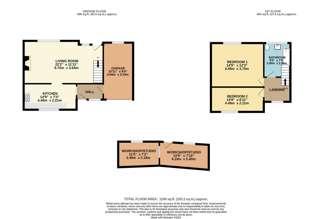 Floorplan for Lerryn, PL22