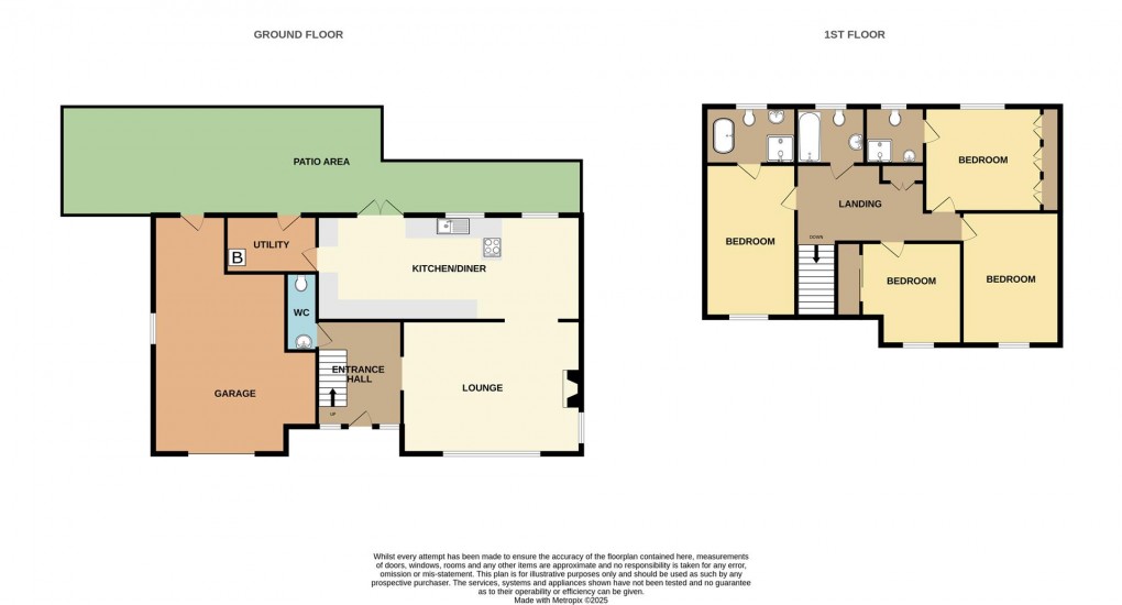 Floorplan for Crinnis Close, Carlyon Bay, St. Austell